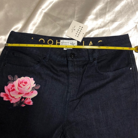 Kate Spade New York Rose Kick Flare Jean Broome St - Picture 3 of 6